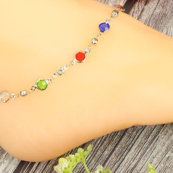 "Elegant Handmade Anklet – Delicate Jewelry for Women, MAR091046 - Picture 2 of 10
